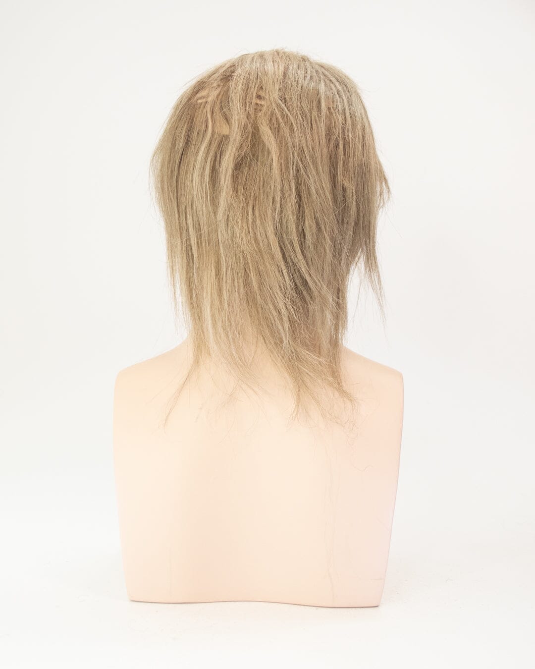 Mousey Brown 40cm Synthetic Hair Mullet Wig