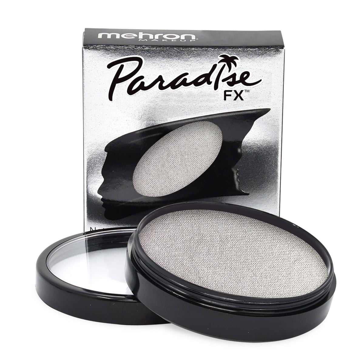 Mehron Paradise Makeup AQ Brilliant Argente 40g metallic face and body paint
