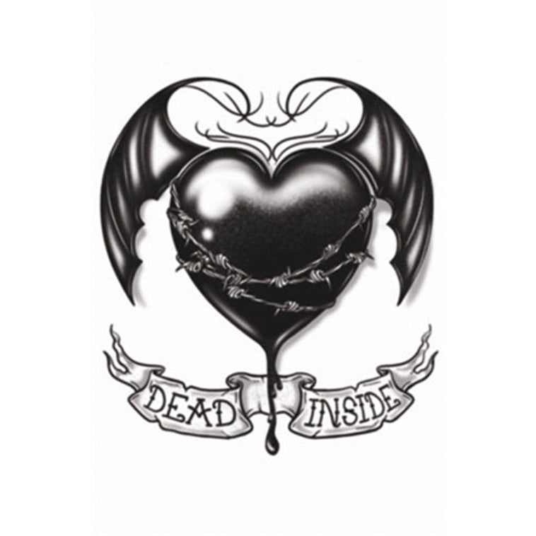 Temporary Tattoos- Dead Inside
