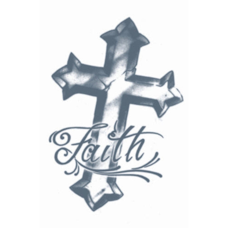 Temporary Tattoos- Faith Cross