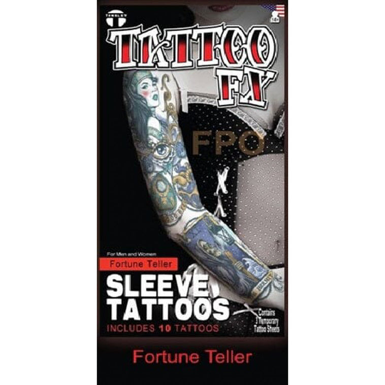 Temporary Tattoos- Fortune Teller Sleeve