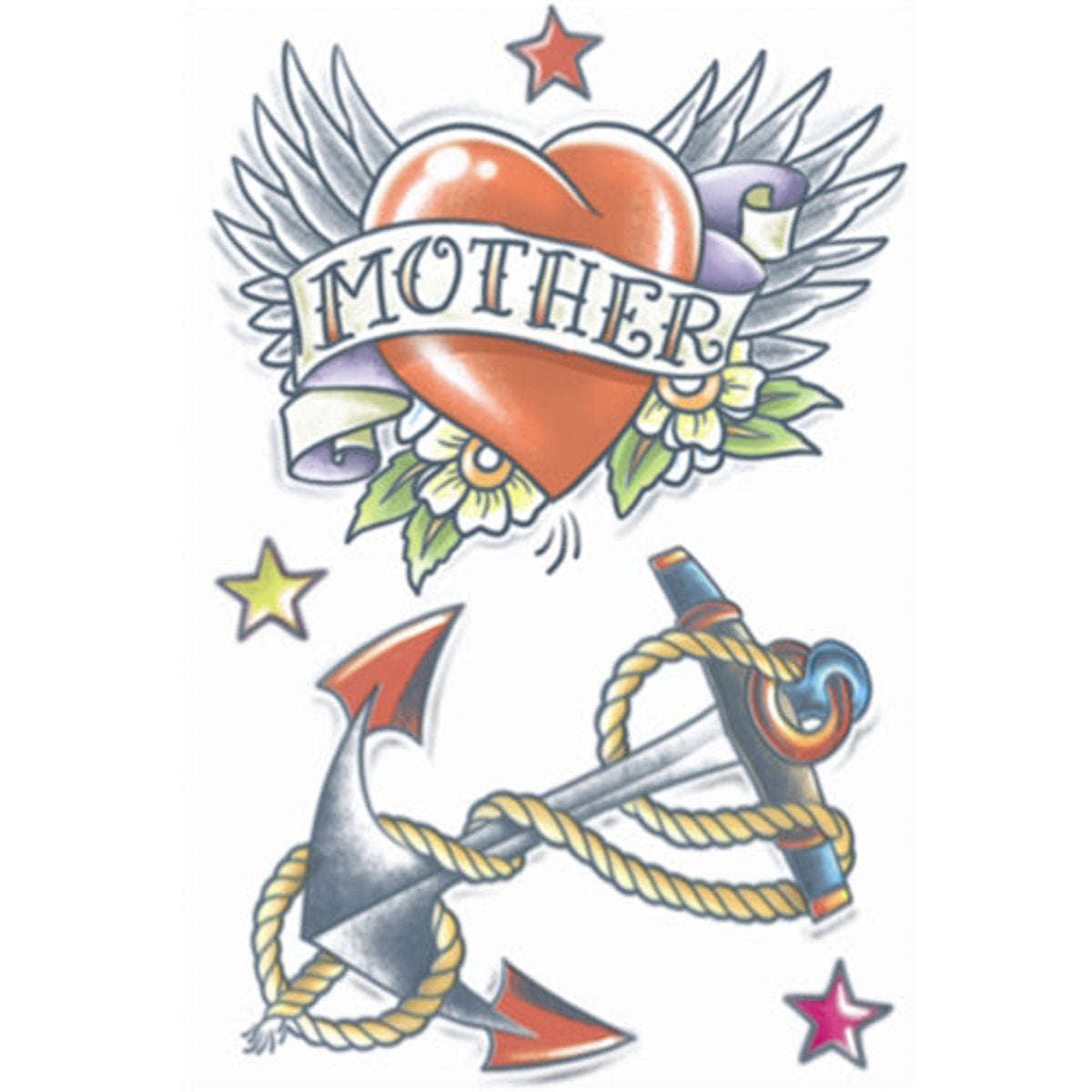 Temporary Tattoos- Heart / Anchor