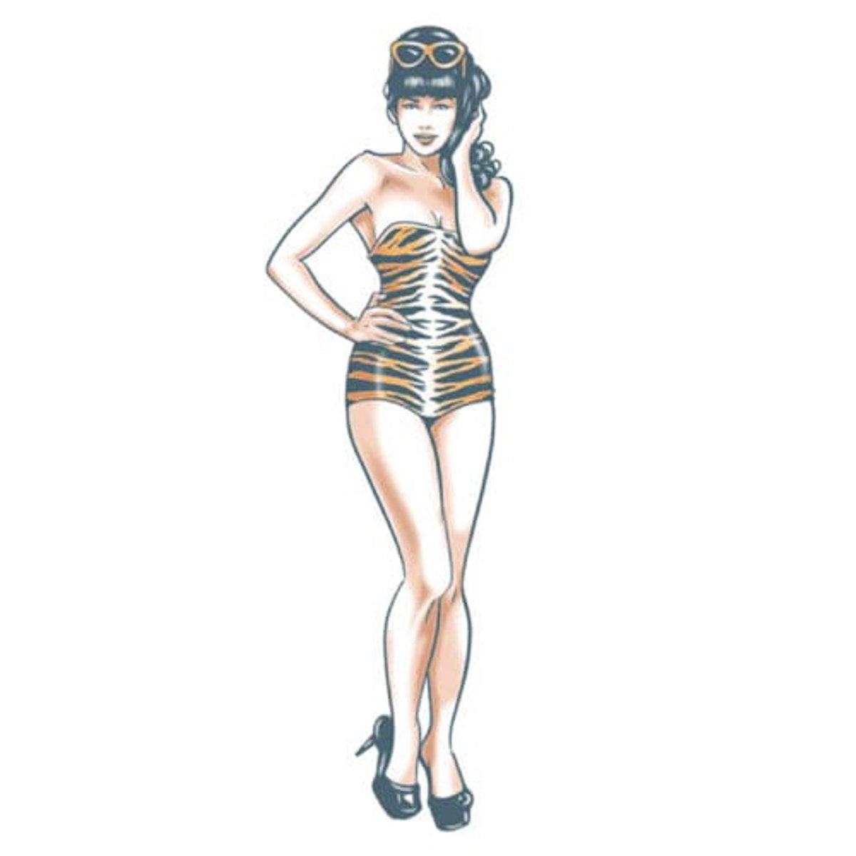 Temporary Tattoos- Tiger Girl
