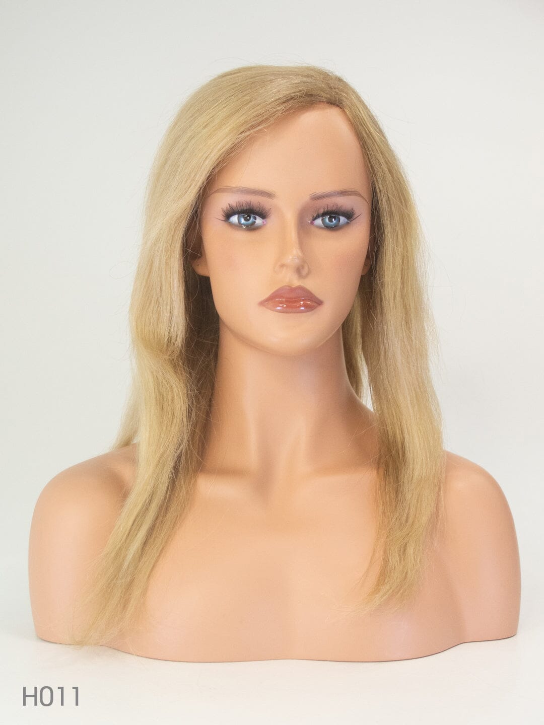 Warm Blonde 60cm Lace Front Human Hair Wig