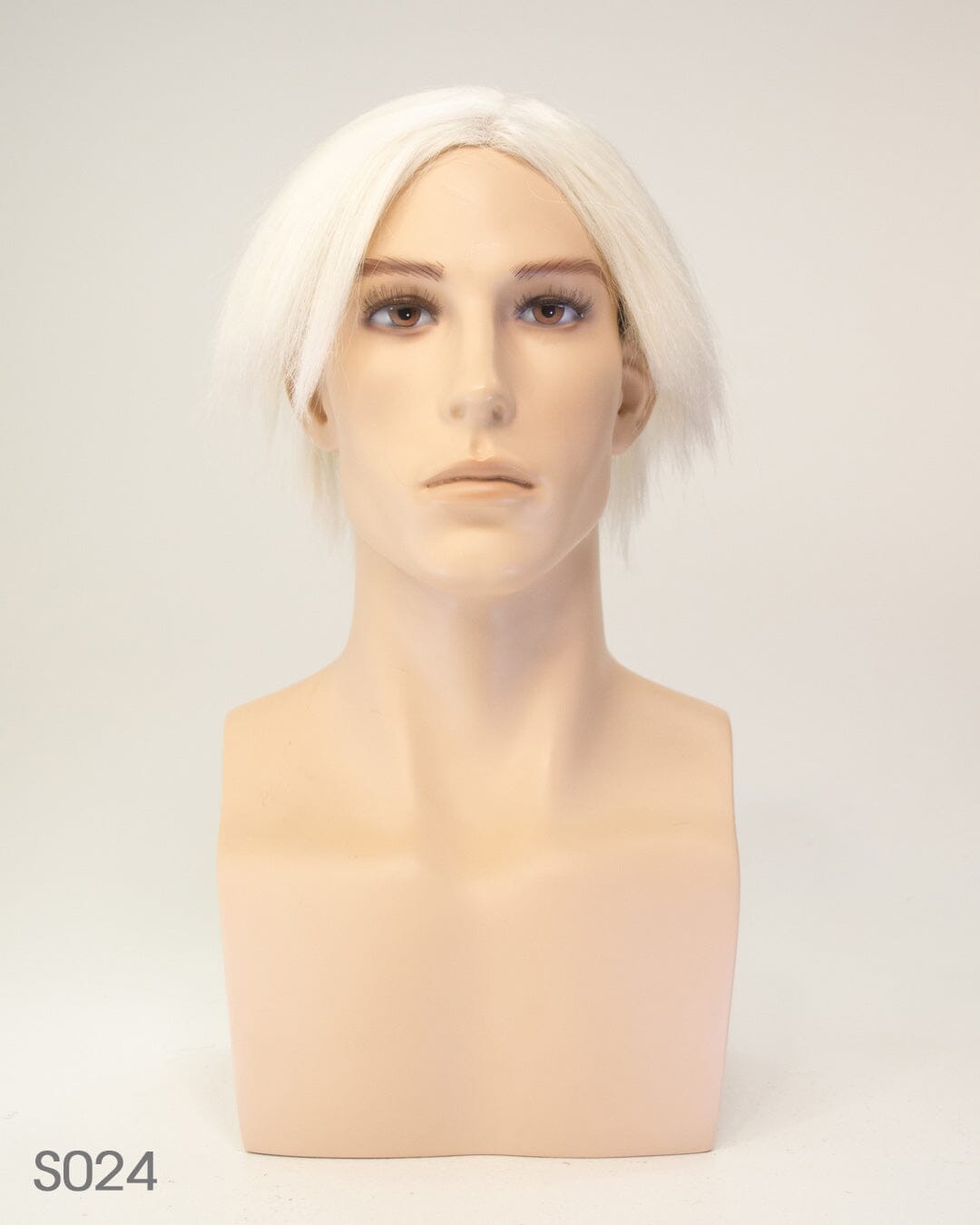 White 30cm Synthetic Hair Wig