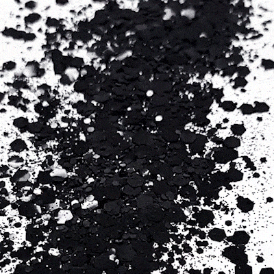Biodegradable Glitter Obsidian Mix