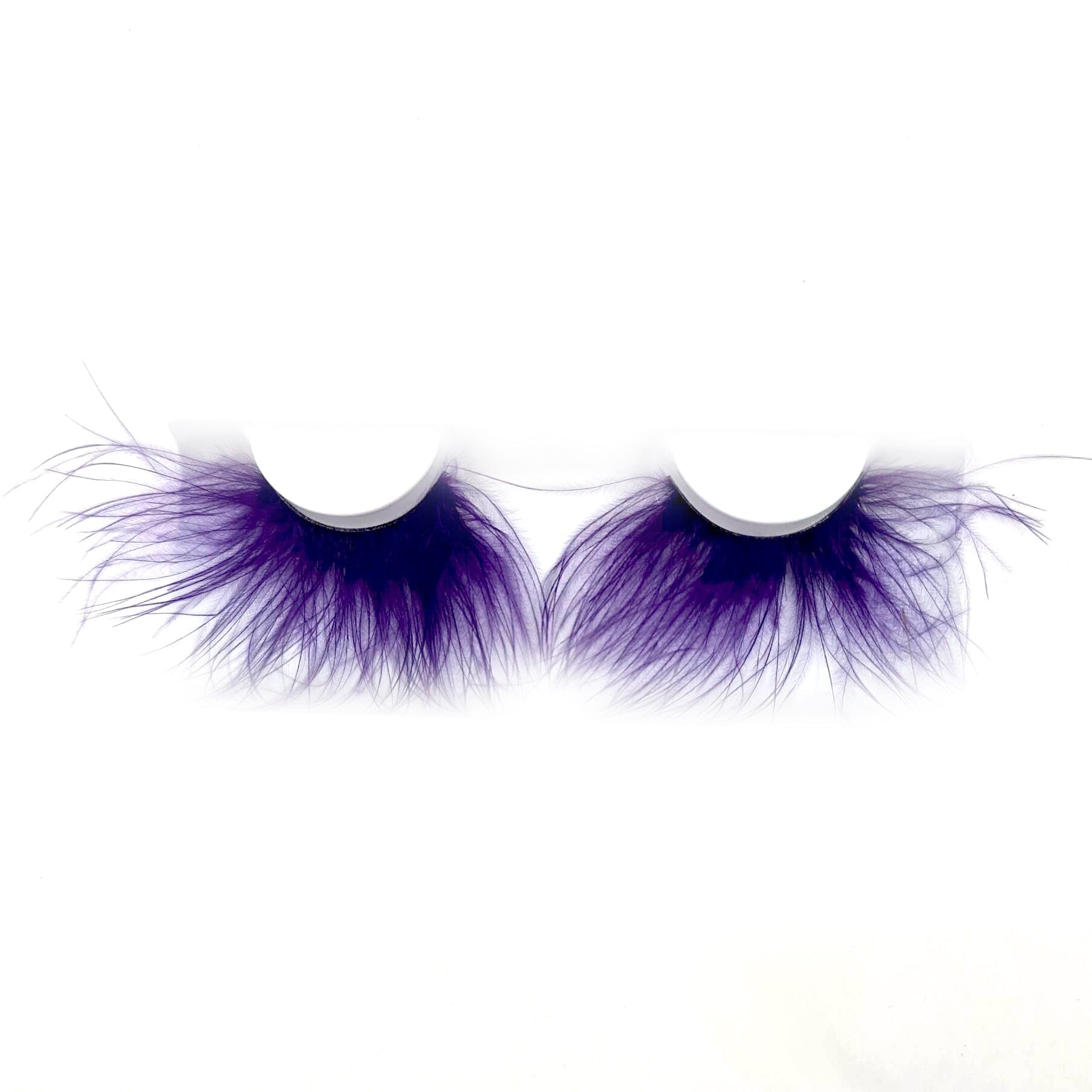 Floating Feather Purple Lashes