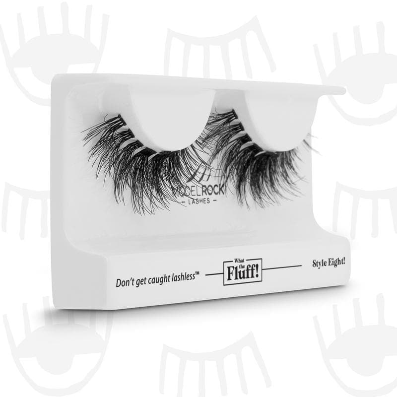 MODEL ROCK LASHES- WHAT THE FLUFF ! 'STYLE EIGHT'