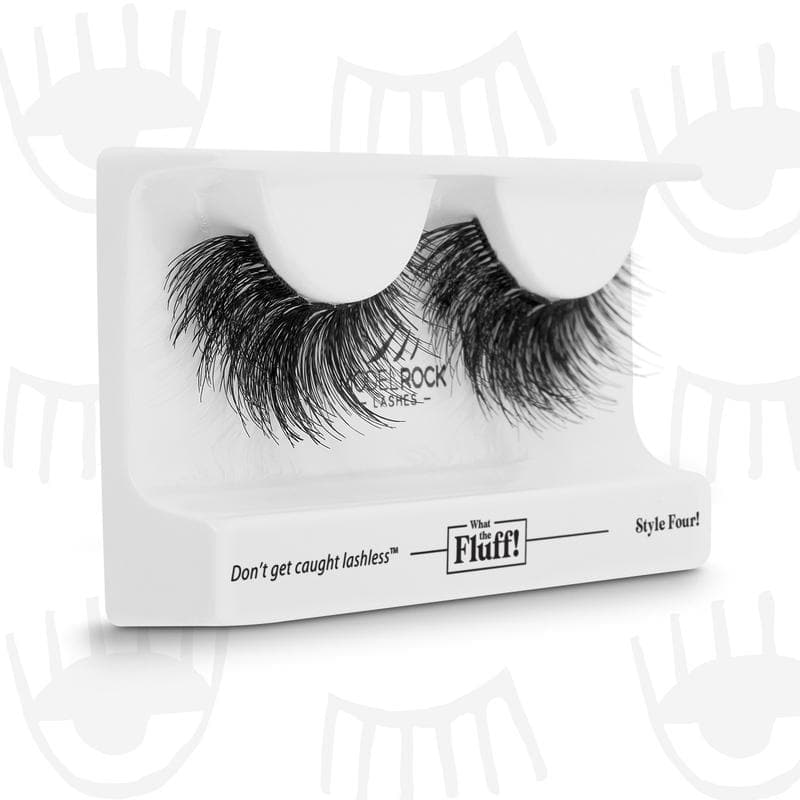 MODEL ROCK LASHES- WHAT THE FLUFF ! 'STYLE FOUR'