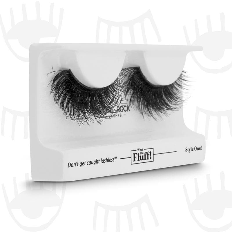 MODEL ROCK LASHES- WHAT THE FLUFF ! 'STYLE ONE'